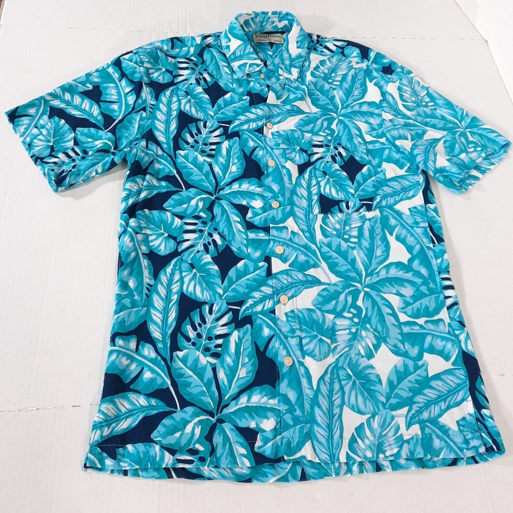 Kenny Flowers Limited Edition Leaf Print Hawaiian Shirt
